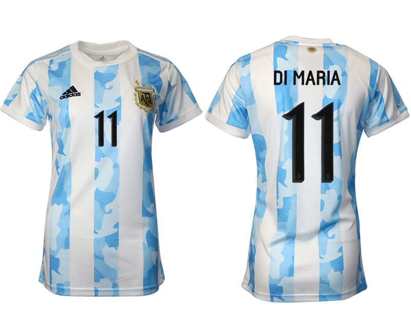Women 2021-2022 Club Argentina home aaa version white #11 Soccer Jerseys